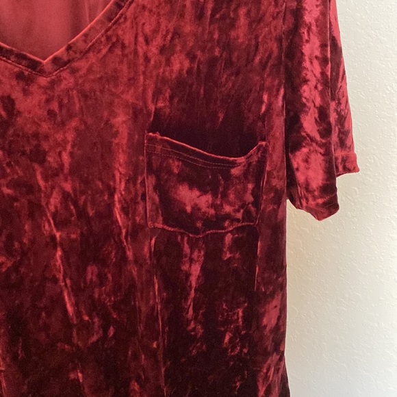 Spring & Mercer velvet shirt size XXL - Picture 2 of 4